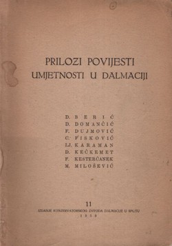 Prilozi povijesti umjetnosti u Dalmaciji 11/1959