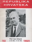 Republika Hrvatska XLIII/182/1993-1994