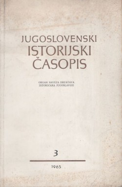 Jugoslovenski istorijski časopis II/3/1963