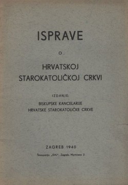 Isprave o Hrvatskoj starokatoličkoj crkvi