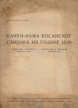 Kanun-nama bosanskog sandžaka iz godine 1530