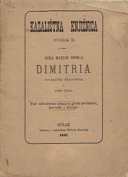 Dimitria. Povjesna tragedija