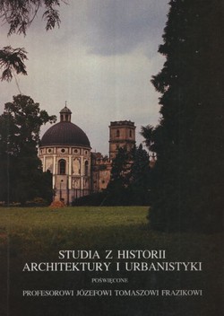 Studia z historii architektury i urbanistyki