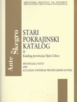 Stari pokrajinski katalog ili Katalog provincija Opće Crkve