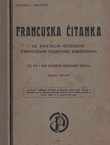 Francuska čitanka sa kratkom metrikom i pregledom francuske književnosti za VII i VIII razred srednjih škola (2.izd.)