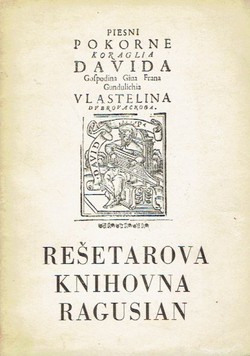 Rešetarova knihovna ragusian