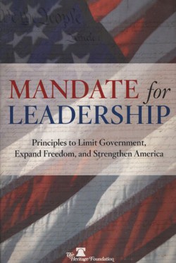 Mandate for Leadership. Principles to Limit Government, Expand Freedom, and Strengthen America