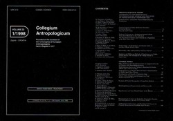 Collegium Antropologicum 22/1/1998