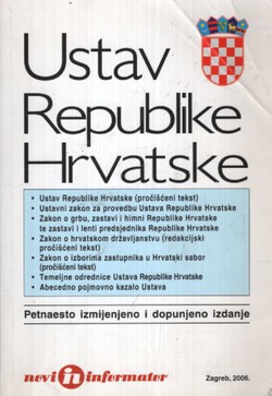 Ustav Republike Hrvatske (15.izmj. i dop.izd.)