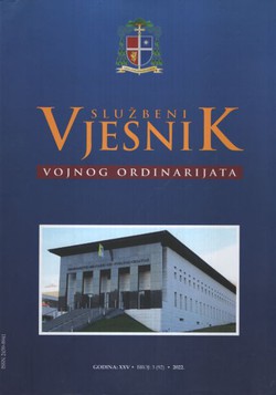 Službeni vjesnik Vojnog ordinarijata 3/2022