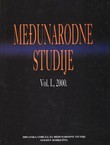 Međunarodne studije 1/2000