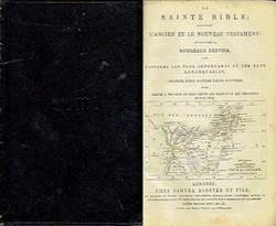 La sainte Bible contenant l'ancien et le nouveau testament