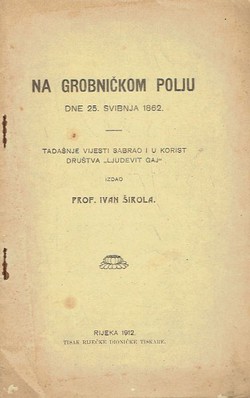 Na Grobničkom polju dne 25. svibnja 1862.