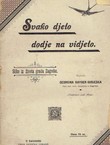 Svako djelo dodje na vidjelo. Slike iz života grada Zagreba