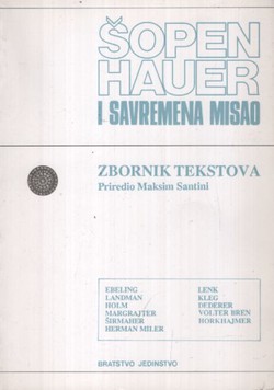 Šopenhauer i savremena misao. Zbornik tekstova