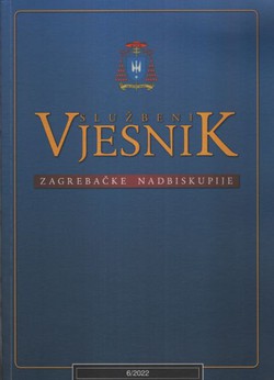 Službeni vjesnik Zagrebačke nadbiskupije 6/2022