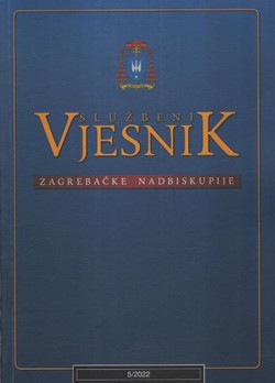 Službeni vjesnik Zagrebačke nadbiskupije 5/2022