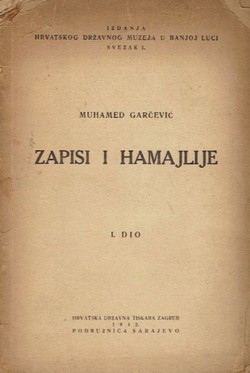 Zapisi i hamajlije I.