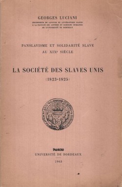 La societe des slaves unis (1823-1825)