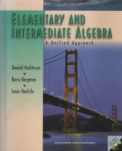 Elementary and Intermediate Algebra