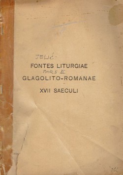 Fontes liturgiae glagolitico-romanae XVII saeculi