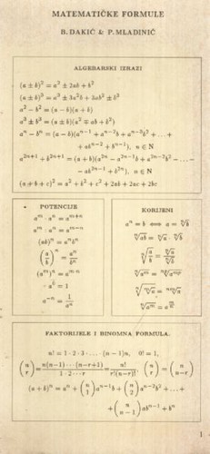 Matematičke formule