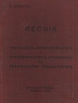 Rečnik francusko-srpskohrvatski i srpskohrvatsko-francuski sa francuskom gramatikom