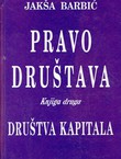 Pravo društava II. Društva kapitala