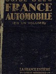 Guide bleu France automobile en un volume