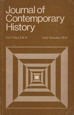 Journal of Contemporary History 7/3-4/1972