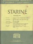 Starine JAZU. Knjiga 55/1971