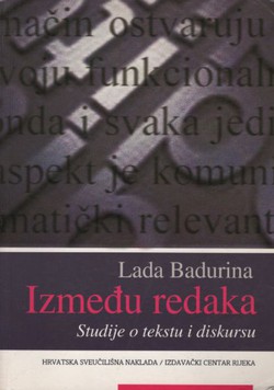 Između redaka. Studije o tekstu i diskursu