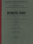 Codex diplomaticus Regni Croatiae, Dalmatiae et Slavoniae / Diplomatički zbornik Kraljevine Hrvatske, Dalmacije i Slavonije XVIII.