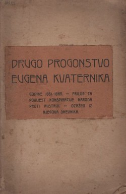 Drugo progonstvo Eugena Kvaternika (1861.-1865.)