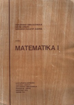 Matematika I.