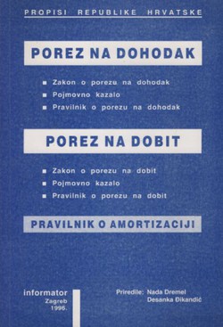 Porez na dohodak / Porez na dobit