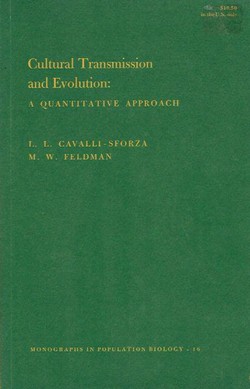 Cultural Transmission and Evolution: A Quantitative Approch