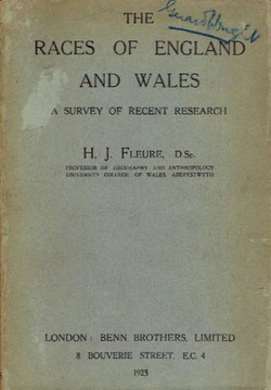 The Races of England and Wales. A Survey of Recent Research