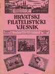 Hrvatski filatelistički vjesnik I/1/1940