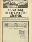 Hrvatski filatelistički vjesnik I/10-11/1940