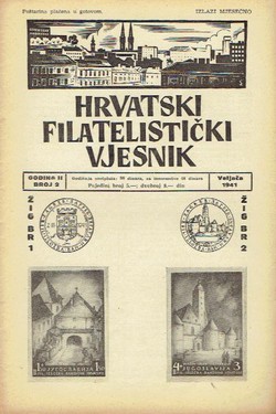 Hrvatski filatelistički vjesnik II/2/1941