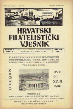 Hrvatski filatelistički vjesnik II/3/1941