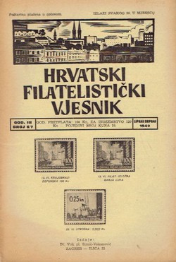 Hrvatski filatelistički vjesnik III/6-7/1942