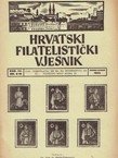 Hrvatski filatelistički vjesnik III/8-10/1942