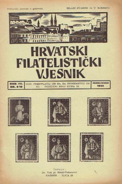 Hrvatski filatelistički vjesnik III/8-10/1942