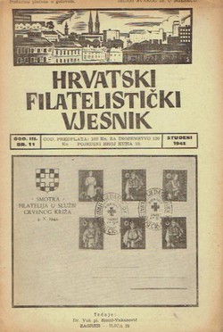 Hrvatski filatelistički vjesnik III/11/1942