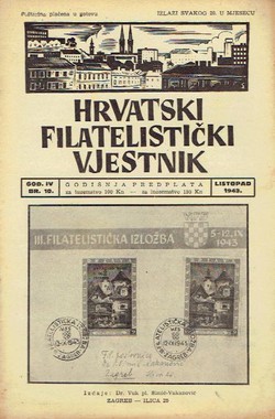 Hrvatski filatelistički vjesnik IV/10/1943