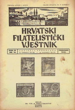 Hrvatski filatelistički vjesnik IV/12/1943