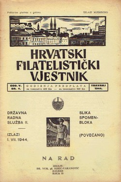 Hrvatski filatelistički vjesnik V/4/1944