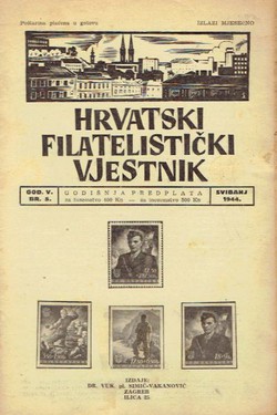 Hrvatski filatelistički vjesnik V/5/1944